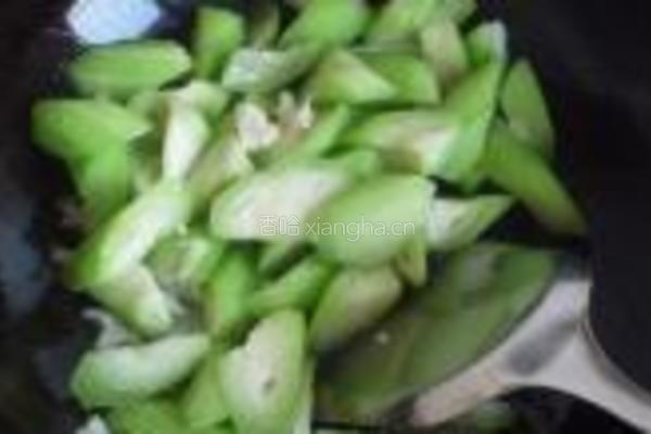 蒜蓉丝瓜的做法图解5