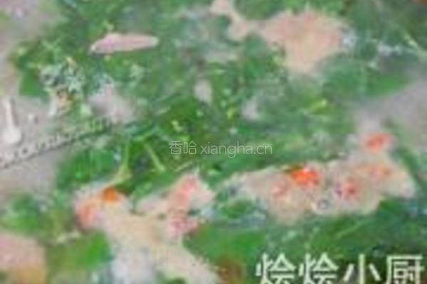 枸杞叶猪肝汤的做法图解9
