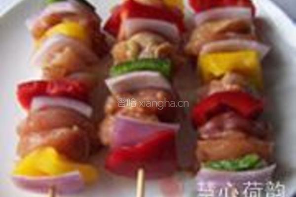 橙香蜜汁烤鸡串的做法图解10