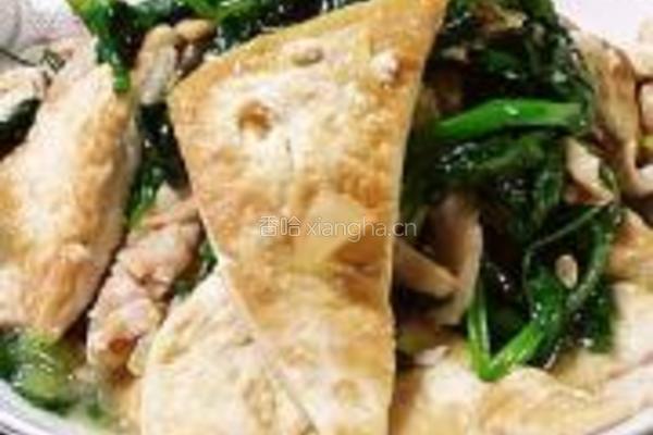 豌豆苗烩豆腐的做法图解11
