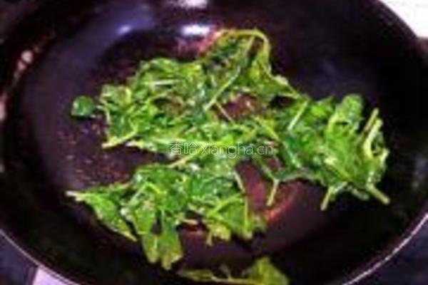 豌豆苗烩豆腐的做法图解9