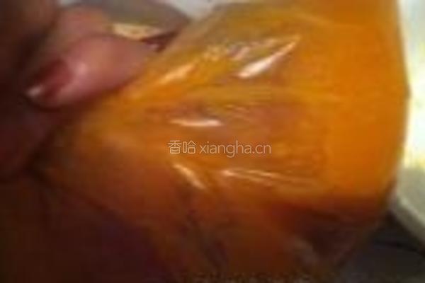 南瓜馅切糕的做法图解3