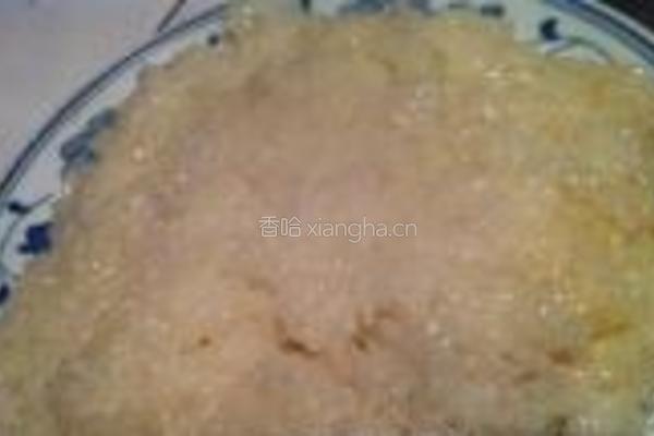 南瓜馅切糕的做法图解1