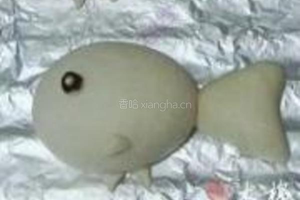 卡通鱼面包的做法图解7