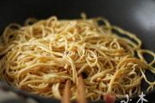 辣椒拌豆腐丝的做法图解4