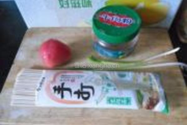 番茄热汤面的做法图解1