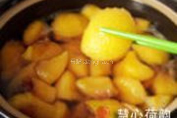 自制黄桃罐头的做法图解12