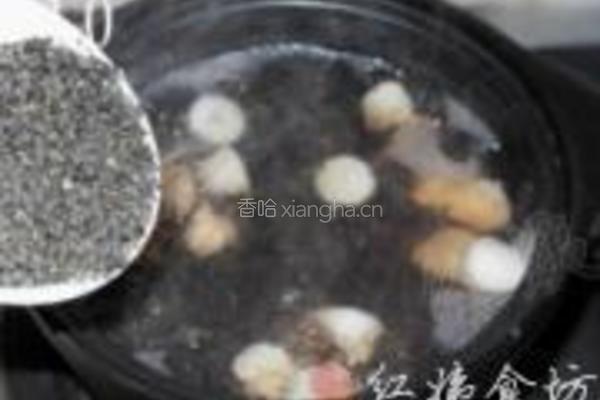 首乌芝麻糊的做法图解10