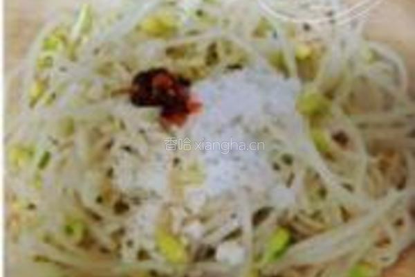 炝拌如意菜的做法图解3