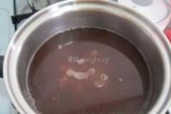 冰糖红豆沙的做法图解3