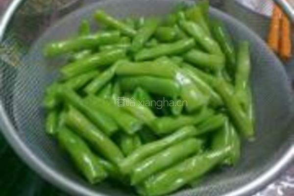 四季豆炒肉片的做法图解7