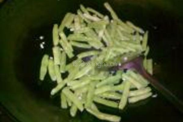 四季豆炒肉片的做法图解8