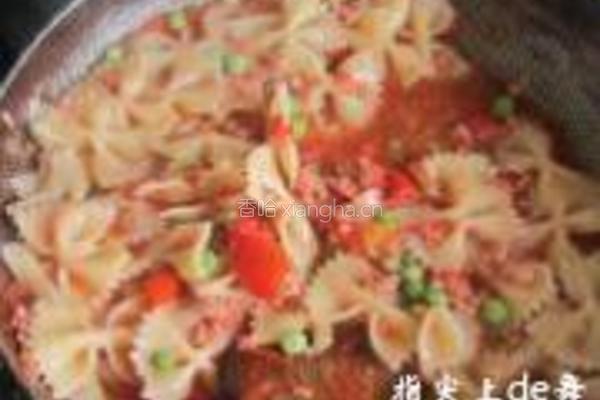 茄汁焗意面的做法图解11