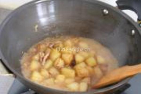 肉焖冬瓜的做法图解7