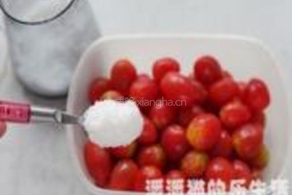 冰镇蜂蜜圣女果的做法图解4