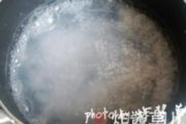 木瓜椰汁西米露的做法图解3
