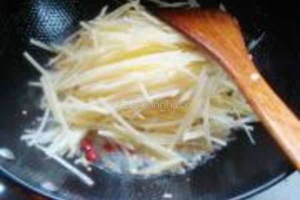 酸辣土豆丝的做法图解7