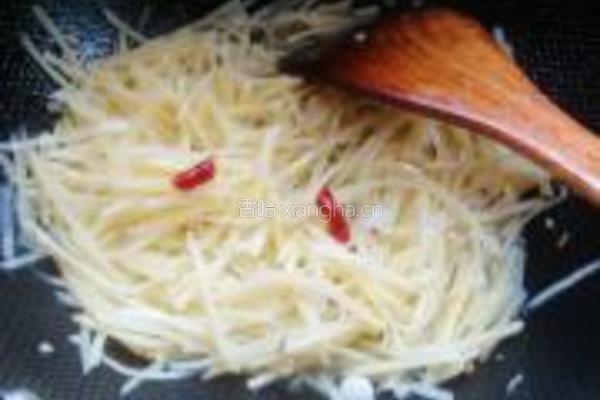 酸辣土豆丝的做法图解9