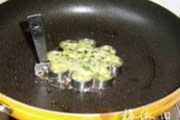 荠菜豆渣饼的做法图解5