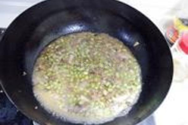 青豆牛肉末的做法图解9