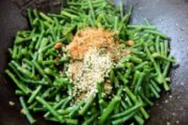 孜然豇豆的做法图解6