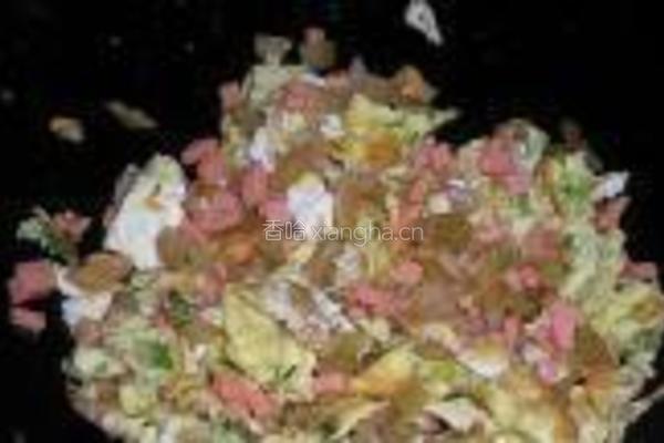 榨菜火腿糯米包的做法图解10