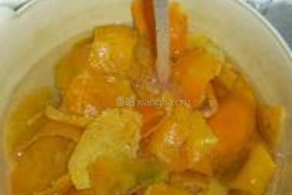 桔皮熏豆茶的做法图解5