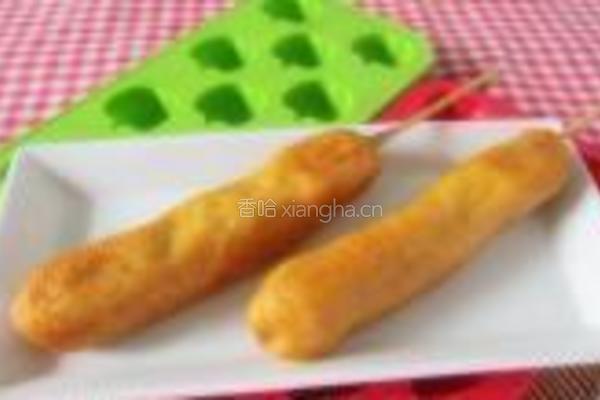竹签玉米热狗的做法图解12