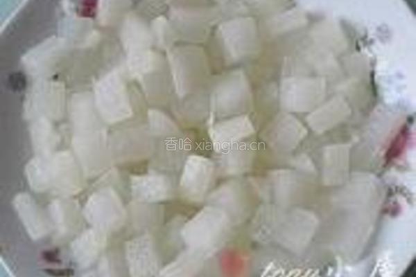 麻婆萝卜丁的做法图解5