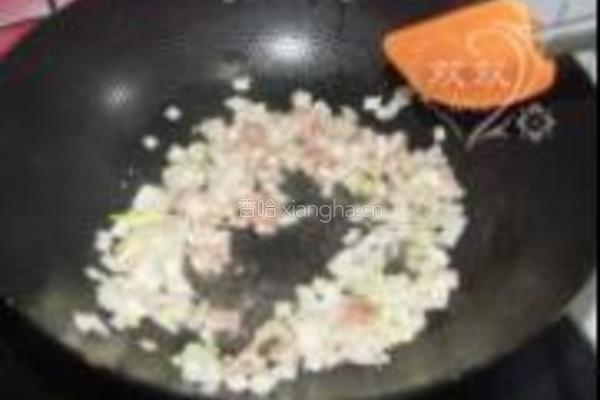 肉末西葫芦粥的做法图解3