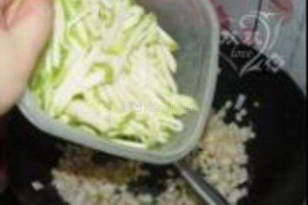 肉末西葫芦粥的做法图解4