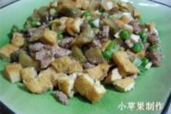 榨菜豆丁的做法图解5