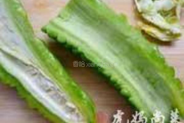 苦瓜鸡蛋的做法图解3