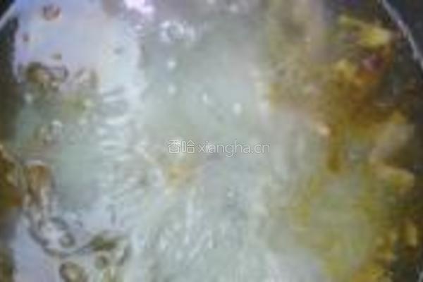 榨菜肉丝米粉汤的做法图解7