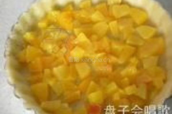 黄桃派的做法图解10