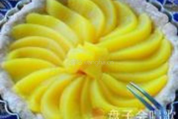 黄桃派的做法图解12