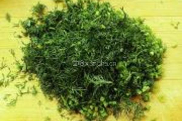 茴香蛋饼的做法图解4