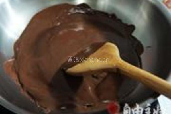 松露巧克力桃仁的做法图解7