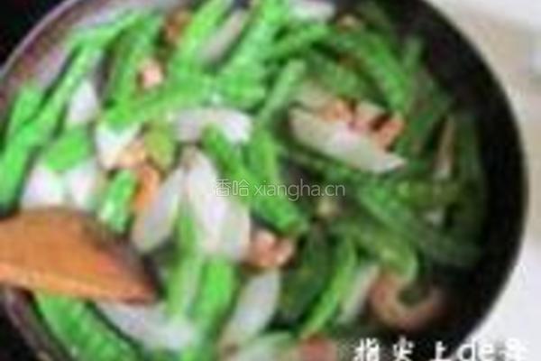 香瓜蜜豆虾仁的做法图解9