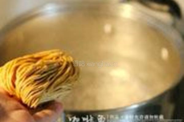 香菇干拌鲍鱼面的做法图解7