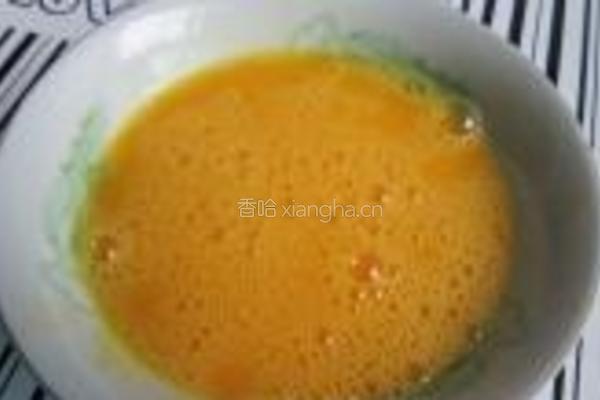 腌豆角煎饼的做法图解1