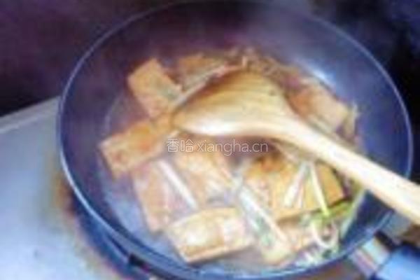 葱烧豆腐的做法图解5