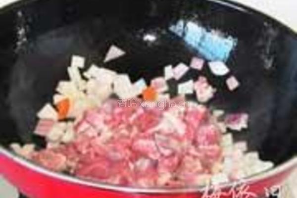 五谷杂粮羊肉抓饭的做法图解6