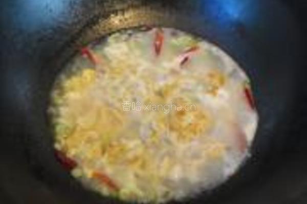 豆丹烧小青菜的做法图解6