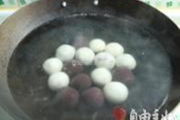 黑白配汤圆的做法图解15