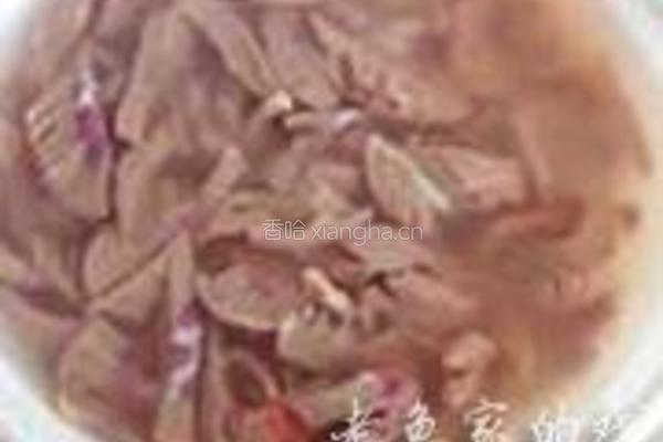 爆炒腰片的做法图解4