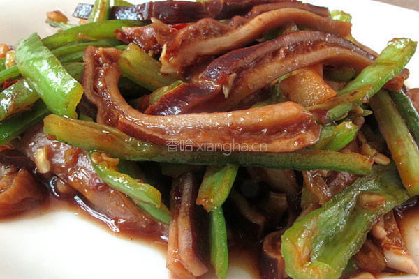 豆豉辣酱香猪肚