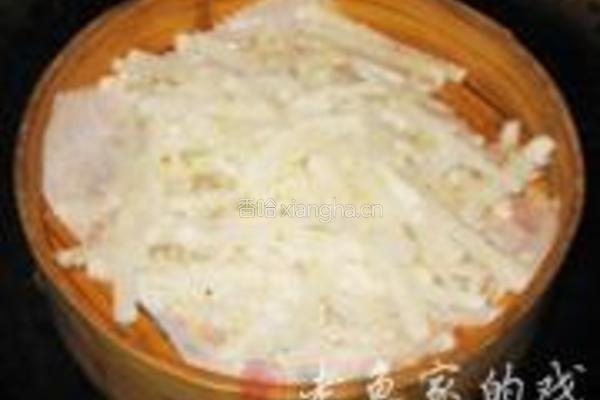 笼仔粉蒸萝卜的做法图解6