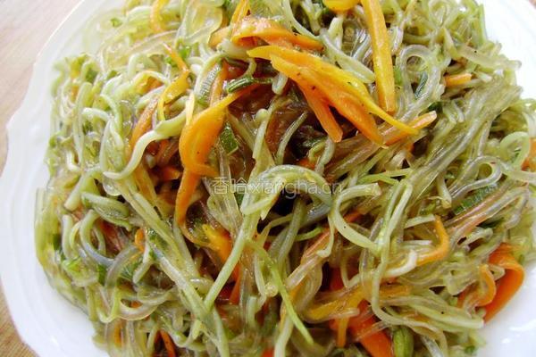 绿豆芽炒粉