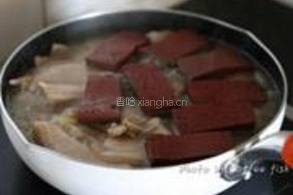 酸菜汆白肉的做法图解7